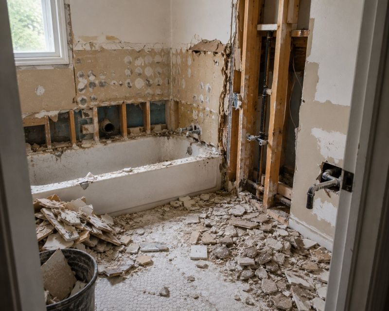Bath Demolition in Frederick, MD