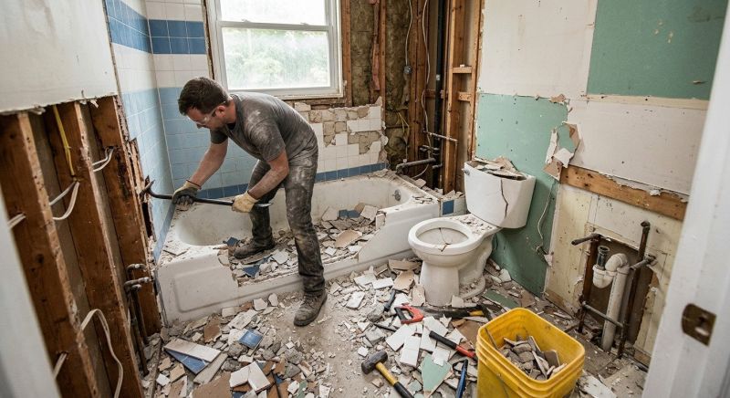 Bath Demolition in Sacramento, CA