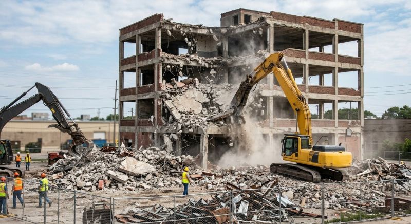 Building Demolition Service in Pearland, TX
