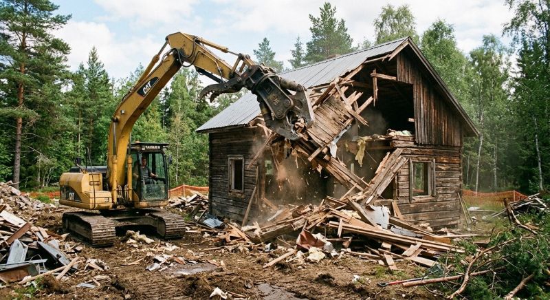 Cabin Demolition in Morris County, NJ