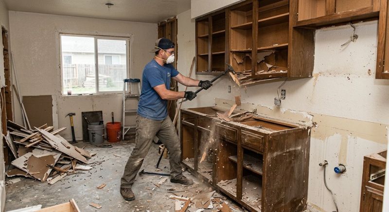 Cabinet Demolition in Sacramento, CA