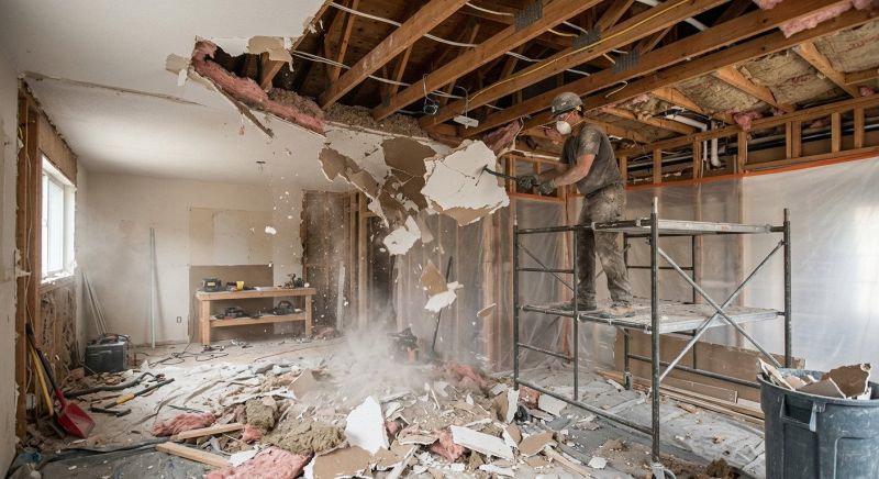 Ceiling Demolition Service in Sacramento, CA