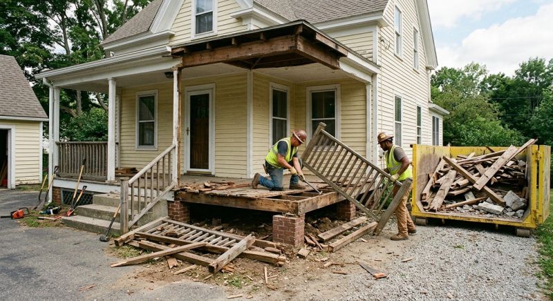 Concrete Porch Removal in Sacramento, CA