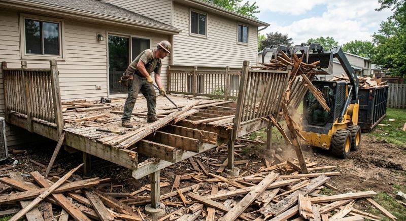 Deck Demolition Service in Bergen County, NJ