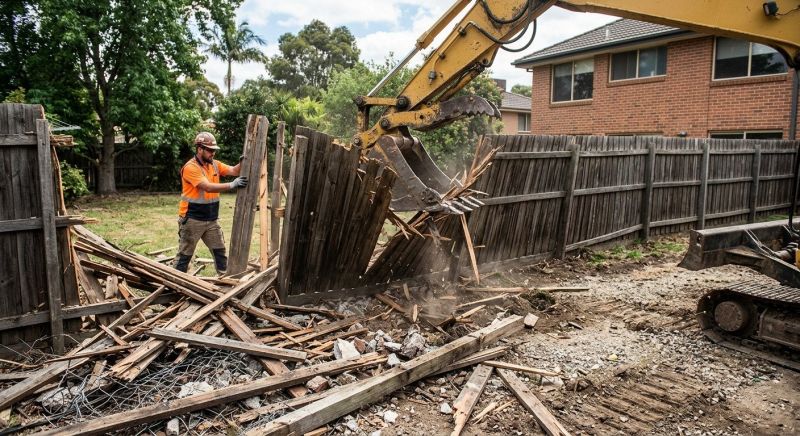 Fence Demolition in Sacramento, CA