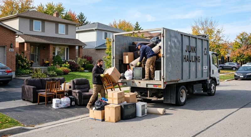 Garage Junk Hauling in Auburn, CA