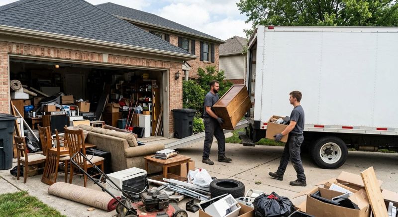 Garage Junk Removal in Sacramento, CA