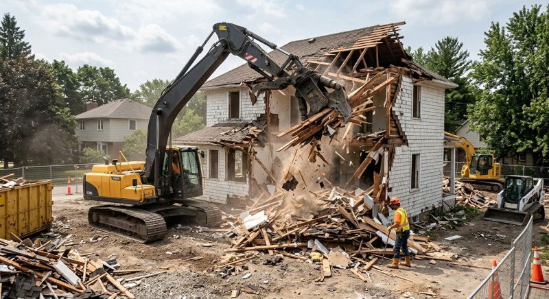 Home Demolition Service in Beaumont, TX