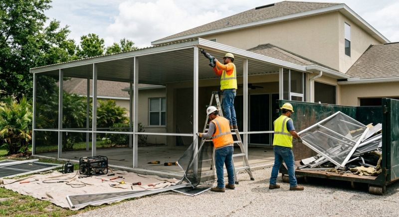 Lanai Removal in Sacramento, CA