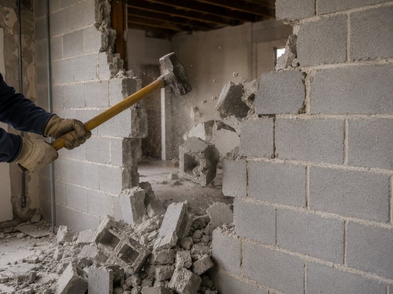 Retaining Wall Demolition in Bergen County, NJ