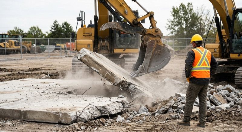 Slab Removal in Bergen County, NJ