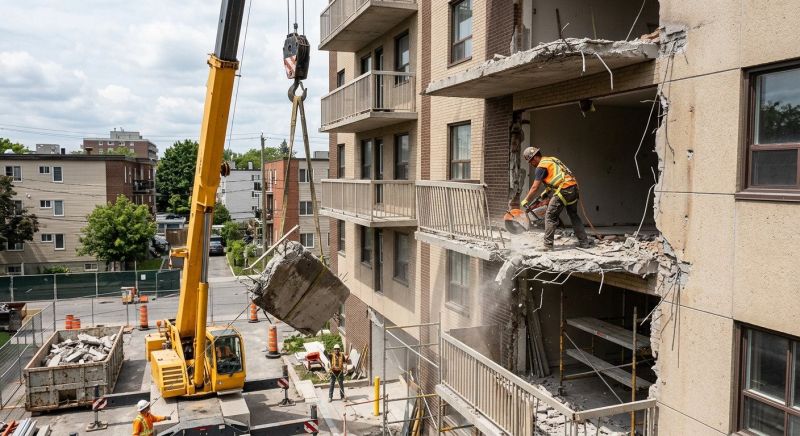 Terrace Demolition in Bergen County, NJ