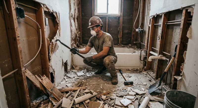 Bath Demolition in Bergen County, NJ