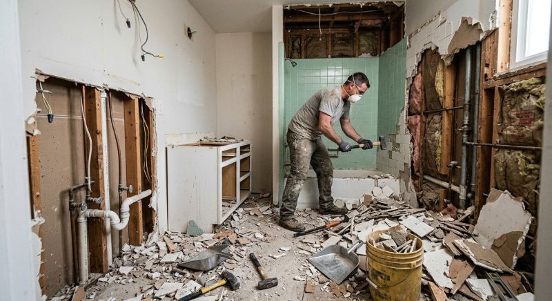 Bathroom Demolition in Sacramento, CA