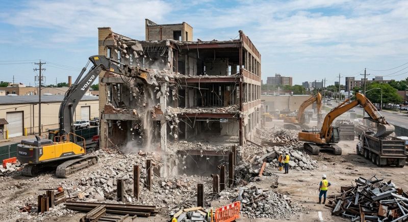 Building Demolition Service in Cypress, TX