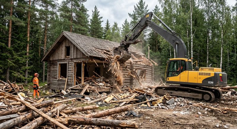 Cabin Demolition in Freehold, NJ