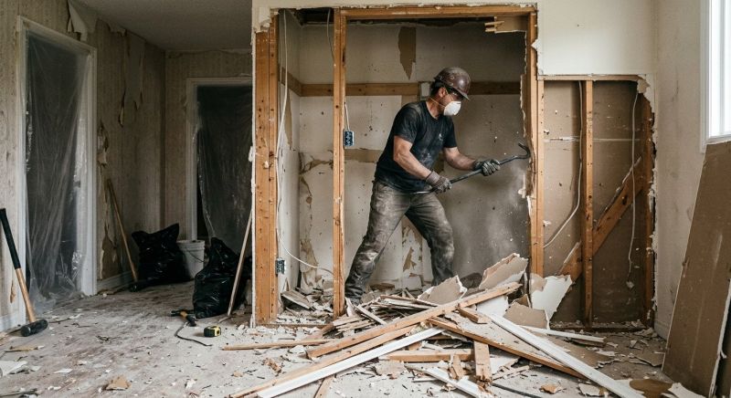 Closet Demolition in Sacramento, CA