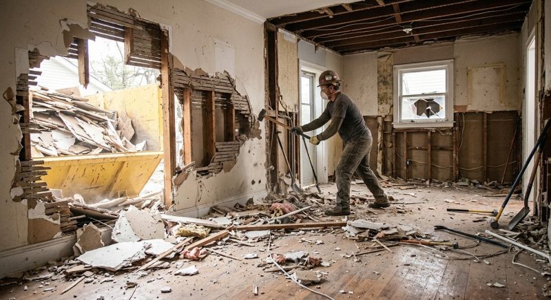 Closet Demolition in Bergen County, NJ