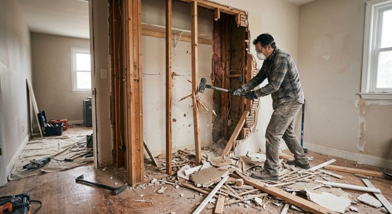 Closet Demolition in Frederick, MD