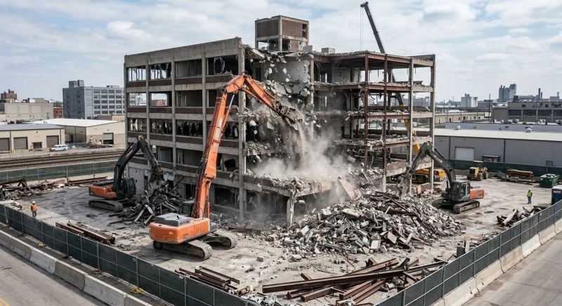 Commercial Building Demolition in Houston, TX