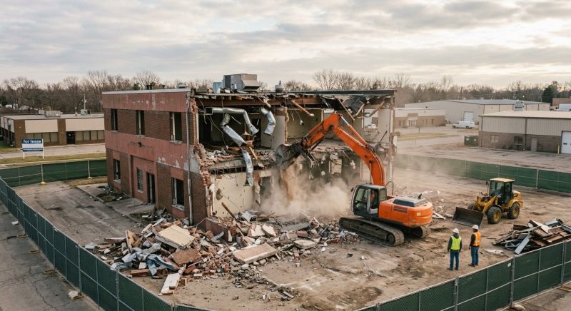 Commercial Building Removal in Houston, TX