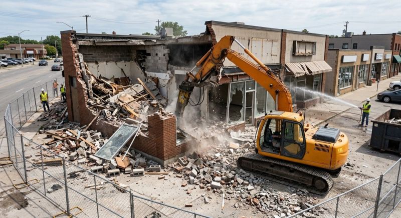 Commercial Demolition Service in Katy, TX