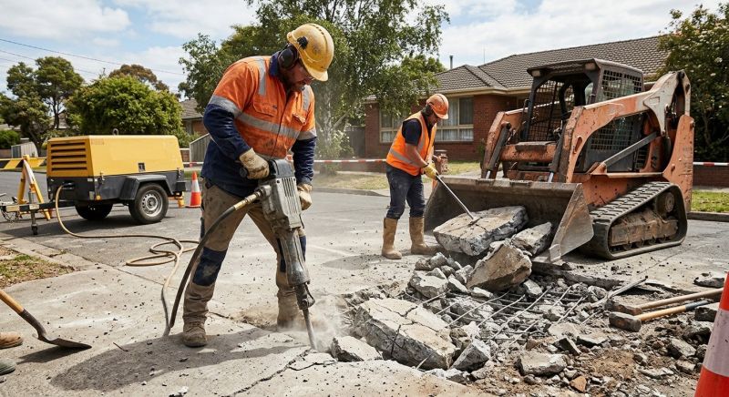 Concrete Breaking Service in Bergen County, NJ
