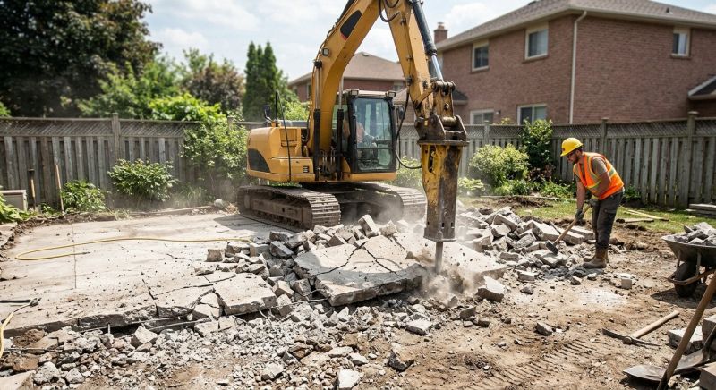 Concrete Breaking Service in Bergen County, NJ