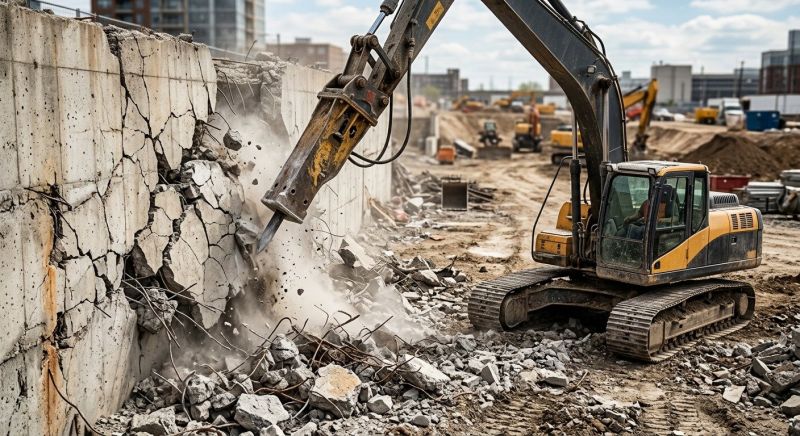 Concrete Breaking Service in Bergen County, NJ