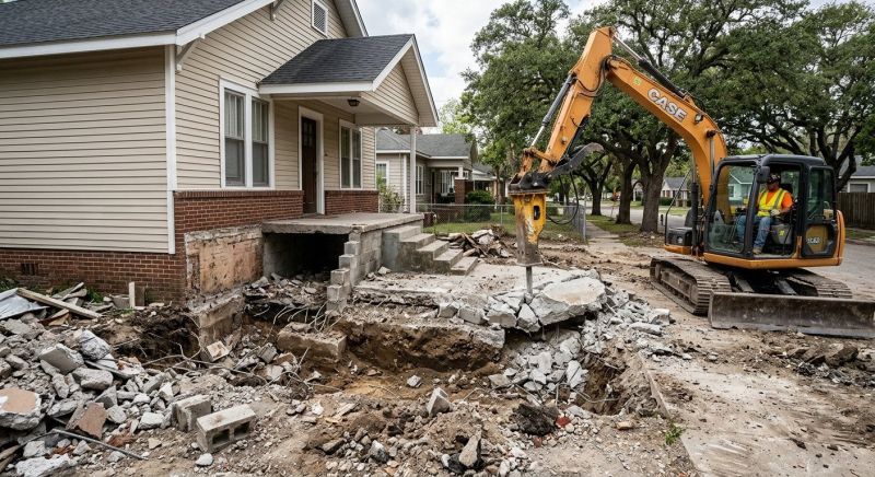 Concrete Breaking Service in Sacramento, CA