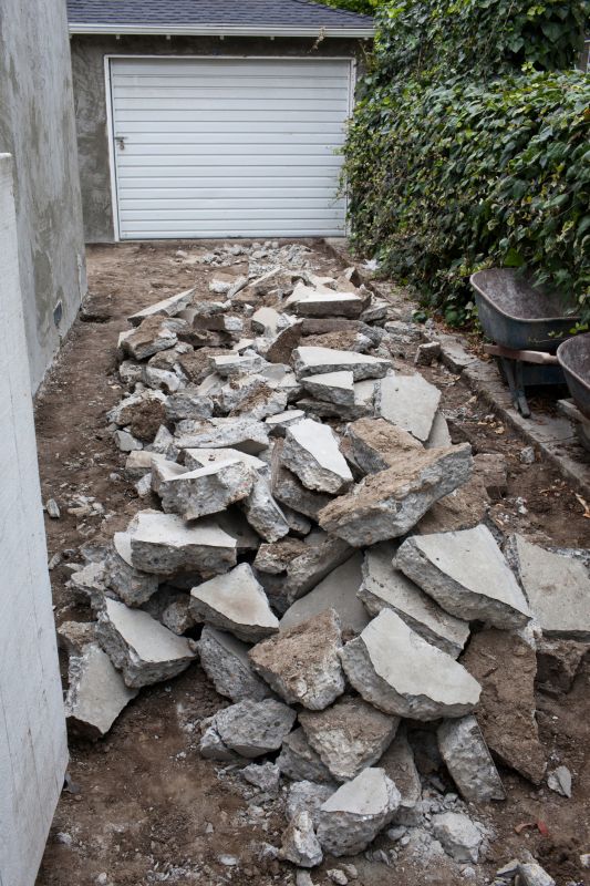 Concrete Pathway Removal in Sacramento, CA