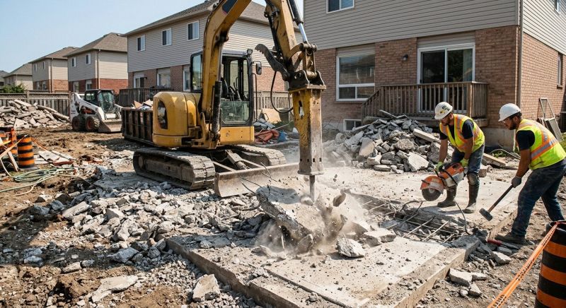 Concrete Pavement Demolition in Sacramento, CA