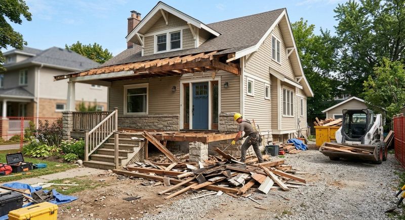 Concrete Steps Demolition in Bergen County, NJ