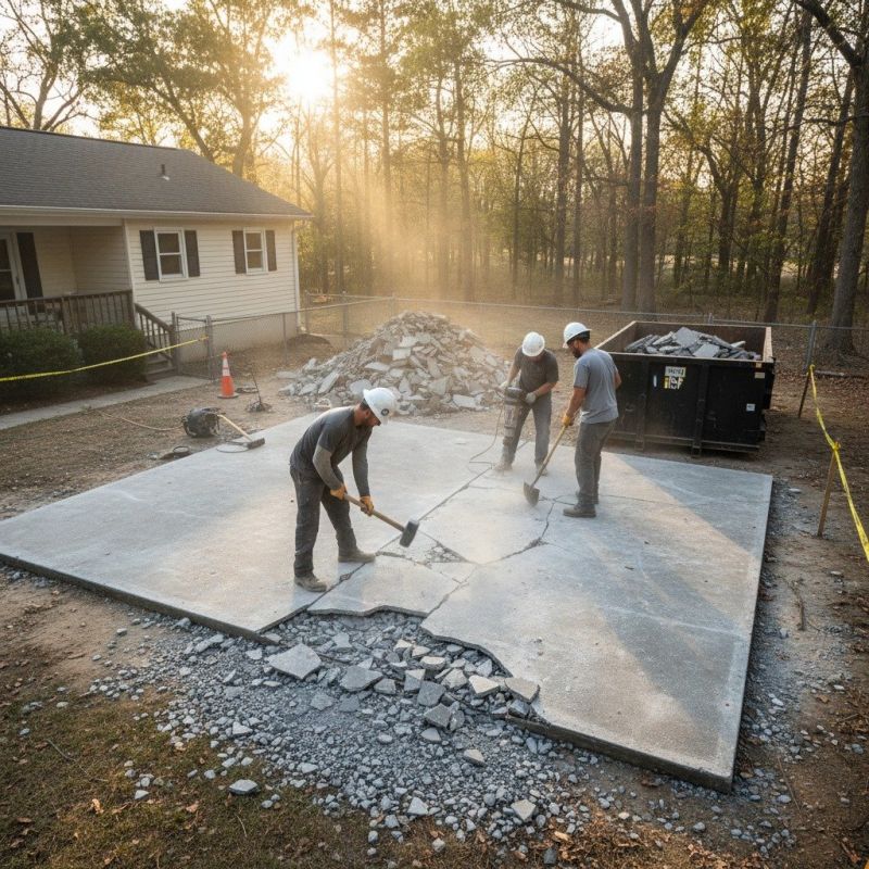 Concrete Steps Demolition in Bergen County, NJ