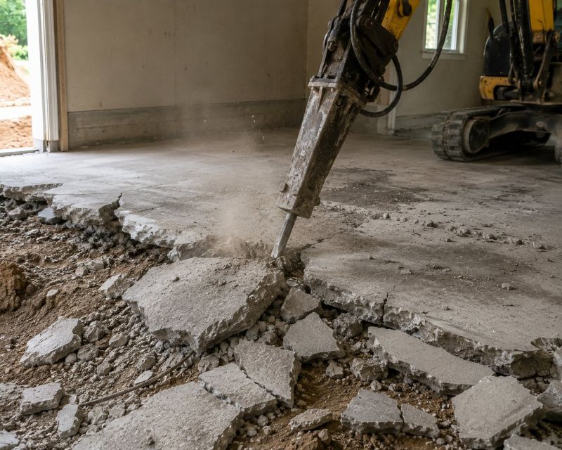 Concrete Steps Demolition in Bergen County, NJ