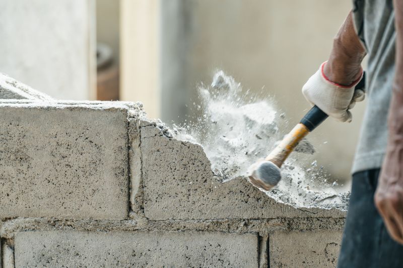 Concrete Wall Demolition in Bergen County, NJ