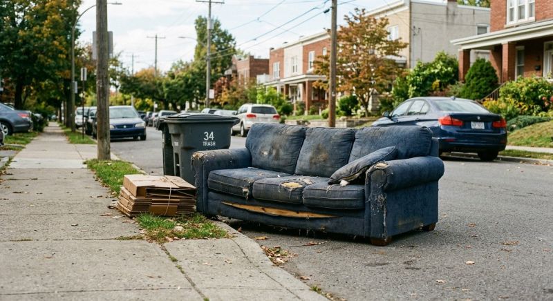 Couch Disposal in Roseville, CA