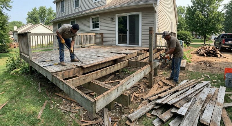 Deck Removal Service in Sacramento, CA