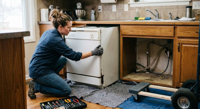 Dishwasher Removal in Auburn, CA