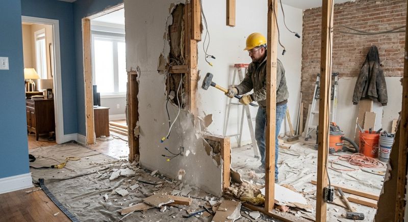 Drywall Removal in Frederick, MD