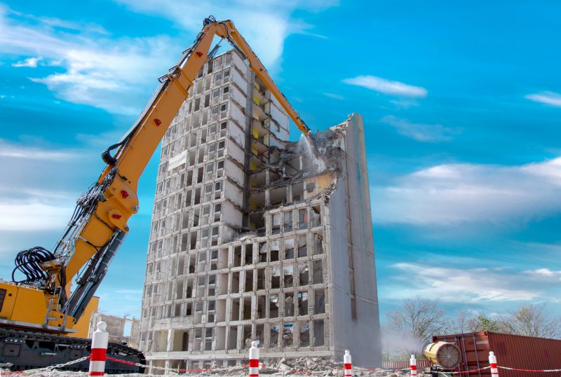 Factory Demolition in Bergen County, NJ