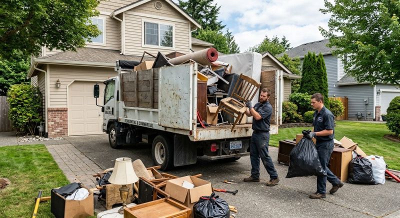 Garage Junk Hauling in Roseville, CA