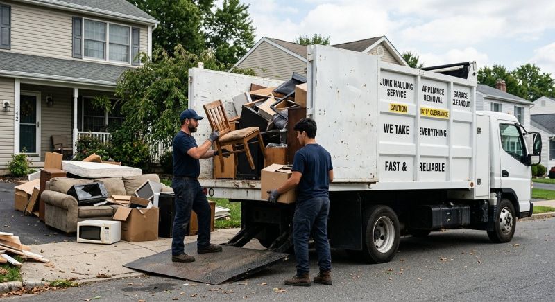Garage Junk Removal in Madison, WI