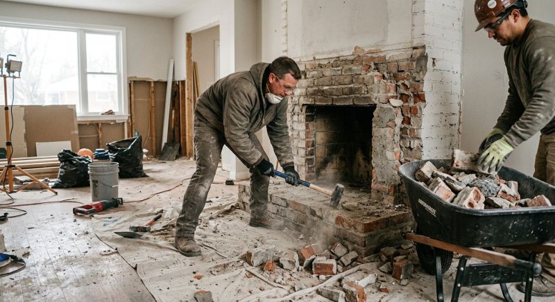 Hearth Removal in Sacramento, CA