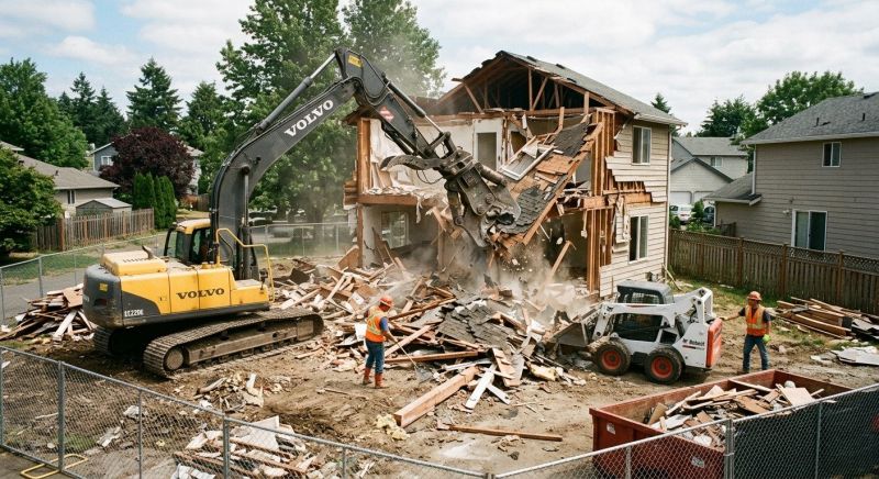 Home Demolition Service in Katy, TX