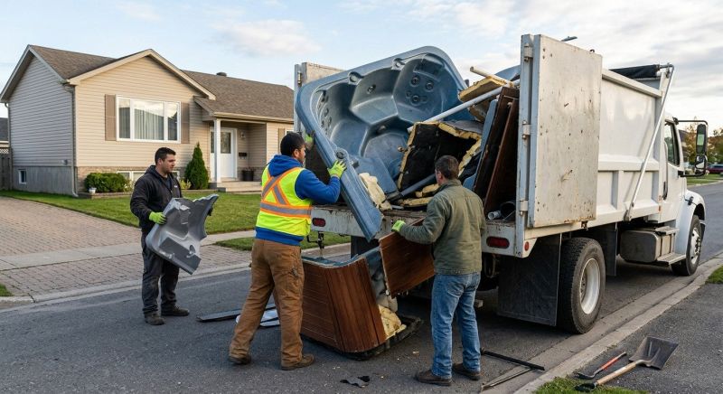 Hot Tub Disposal in Madison, WI