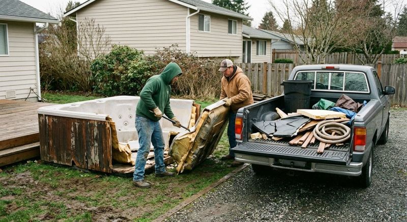 Hot Tub Disposal in Auburn, CA