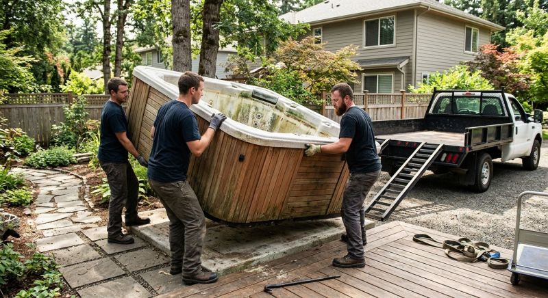Hot Tub Removal in Madison, WI