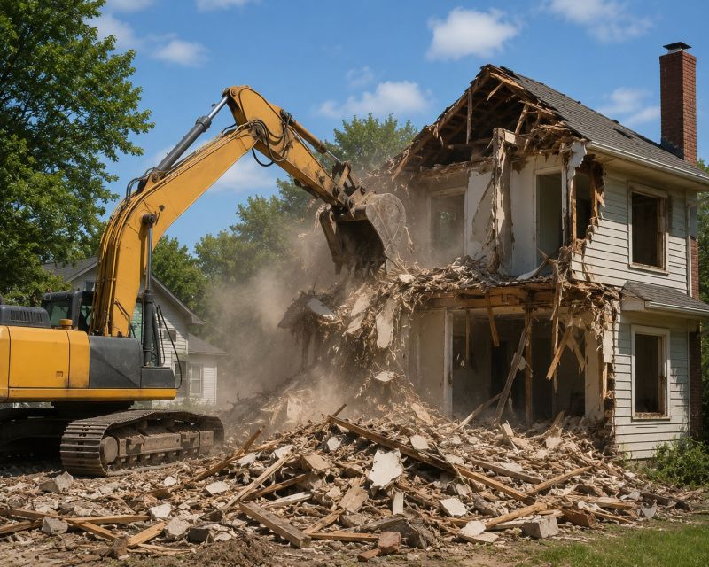 House Demolition Service in Roseville, CA