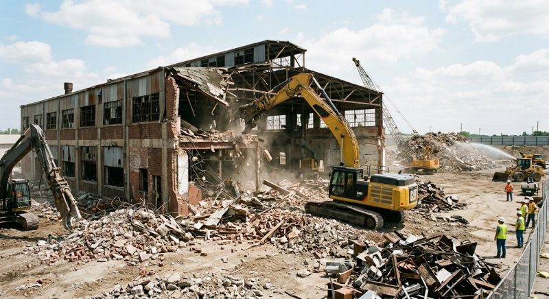 Industrial Demolition in Katy, TX